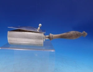 Cartier Sterling Silver Serving Dish Wood Handle Silent Butler 3 3/4" (#7049) - Picture 1 of 10