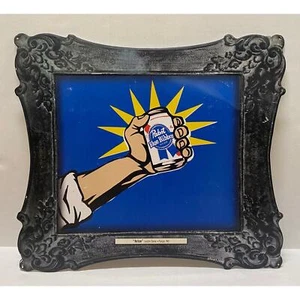 Pabst Blue Ribbon Beer Tin Tacker Sign Art 2012 Arise Advertising 991A - Picture 1 of 3