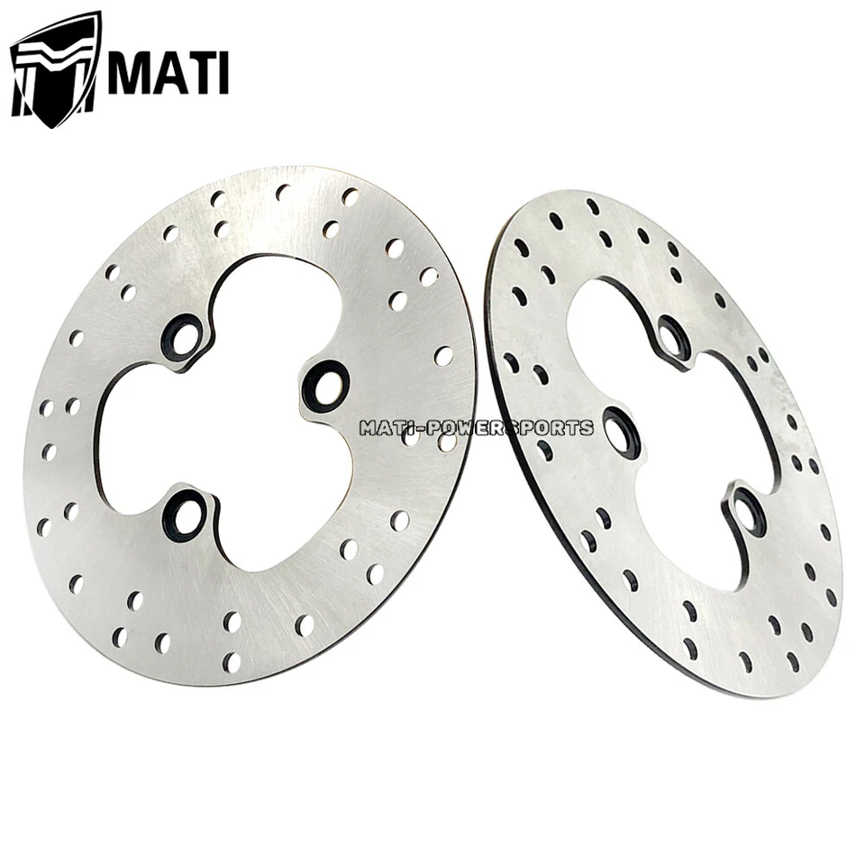 Rotor de disco de freno delantero izquierdo derecho para Honda Sportrax 400 TRX400EX 2x4 1999-2008 Foto 1 de 4