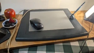 ALT! Wacom 1992 Intuos GD-0912U Pro Grafiktablett, USB 9x12 mit PEN & MAUS - Bild 1 von 3