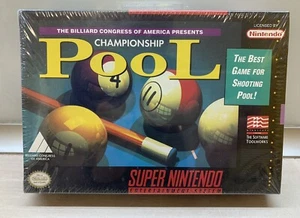 Championship Pool (Super Nintendo Entertainment System, 1993) Brandneu Sealed - Bild 1 von 9