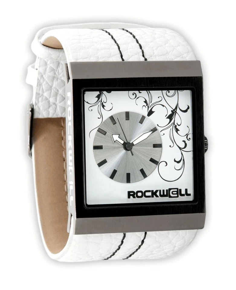NUEVO EN CAJA Reloj Pulsera Rockwell MERCEDES BLANCO NEGRO EDICIÓN LIMITADA LANZAMIENTO Foto 1 de 2