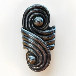 VINTAGE STERLINGSILBER .925 CLAMPER ARMBAND TAXCO MEXIKO ALFREDO VILLASANA - Bild 1 von 4