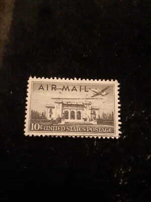 Air Mail United States Postage Stamp 10cents Pan-Am-$80.00 - Image 1 of 3