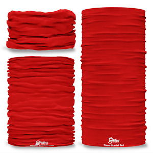 G-698 flame scarlett red pantone snood bandana multifunctional recycled UK