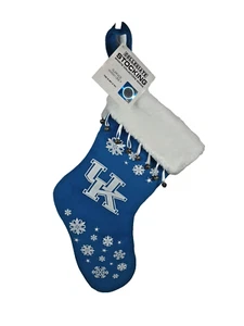University of Kentucky Weihnachtsstrumpf mit Glocken 17 Zoll mit Etikett - Bild 1 von 6