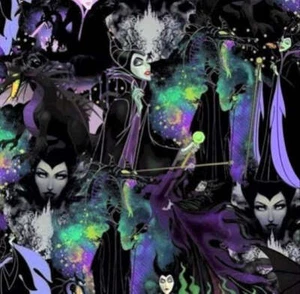 Maleficent Mistress of Evil Queen SOFT Leggings Disney Villains Sleeping Beauty - Picture 1 of 2