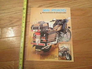 Brochure vendita concessionario moto d'epoca Drag Specialties 1982 - Foto 1 di 6