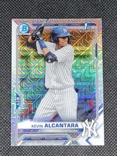 2021 Bowman Chrome Kevin Alcantara Mojo Refractor 1st Prospect #BP-97 RC