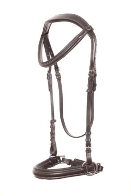 Gebisslose Zäumung Trense Bitless Bridle Kaiser Klaus weiße Naht P VB WB KB