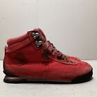 THE NORTH FACE T0A1MF WOMEN'S SUEDE/FABRIC RED HIKING CAMPING BOOTS UK6.5 Eu39.5