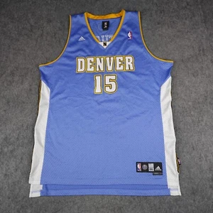 Denver Nuggets Jersey Mens XXL Adidas NBA Swingman Authentic Carmelo Anthony VTG - Picture 1 of 13