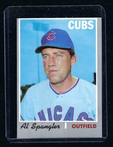 1970 Topps #714 Al Spangler, Chicago Cubs, High Number, EX-MT! - Picture 1 of 2