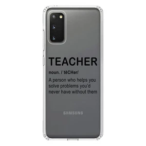 Clear Case für Galaxy S (Modell auswählen) Lehrer Definition löst Probleme - Bild 1 von 12