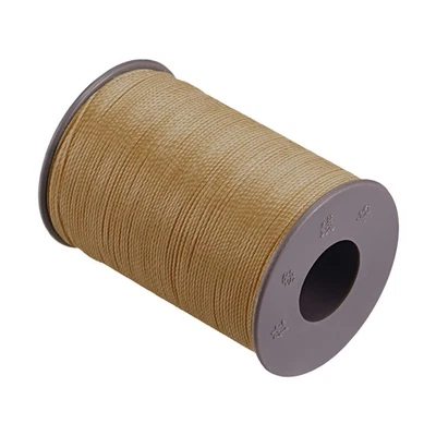 Thin Waxed Thread, 137 Yards 0.55mm, Stitching Thread Pastel Brown - Image 1 of 4