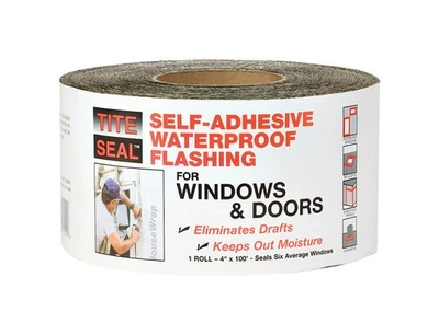 Tite Seal TS4100 Self-Adhesive Waterproof Flashing 100 L ft. x 4 W in.