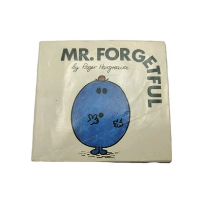 Vintage 1976 Edition – Classic Mr. Men Book by Roger Hargreaves. Mr Forgetful - Image 1 of 2