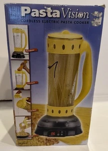 Vintage Rare Pasta Vision Cordless Electric Pasta Cooker New PV-100-Y - Picture 1 of 3