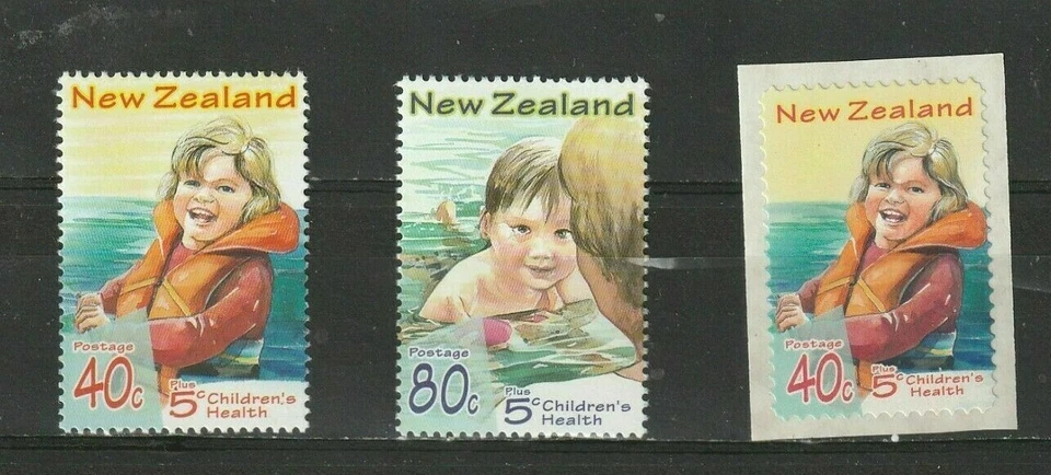 New Zealand 1998 Health Stamps Water Sports set SG 2178 2179 2181 MNH mint - Image 1 of 1