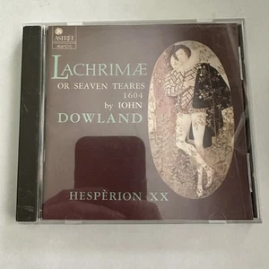 Dowland - Hesperion XX* ‎– Lachrimae Or Seven Teares (CD, 1988) - Imagen 1 de 2