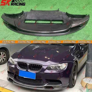 Fits BMW M3 2008-2013 Forged/Carbon Fiber/Unpainted Front Bumper Lip Body Kits - Bild 1 von 22