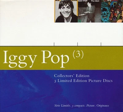 Iggy Pop – (3)Box-Set,CD,  Compilation, Limited Edition 1992 Picture Disc - Bild 1 von 3