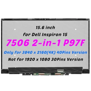 for Dell Inspiron 15 7506 2-in-1 P97F P97F003 P97F005 2n1 UHD LCD Touch Screen - Picture 1 of 6