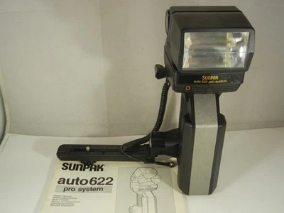 SUNPAK Auto 622 Pro System Camera Flash - TESTED - Image 1 of 4