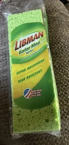 Libman Gator Mop Refill 9 Inch Super Absorbent Sponge Mop Head NIP USA 03021 - Picture 1 of 7
