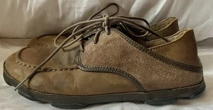 Olukai Kupa'a scarpe uomo stringate slip on in pelle marrone. Taglia 43,5 US 10,5 - Foto 1 di 6