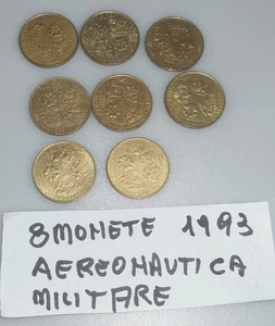 Lotto di 136 monete da 200 lire del 70° dell'Aeronautica Militare. - Foto 1 di 1