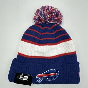 Buffalo Bills New Era Pom Beanie - One Size **NEW** - Picture 1 of 4