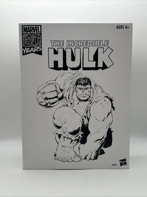 Figura de Acción Marvel Legends 80 Aniversario Increíble Hulk Gris 8" Exclusiva Foto 1 de 4