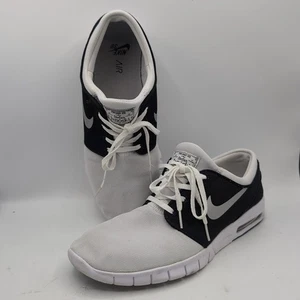 Nike SB Zoom Air Stefan Janoski 631303-101 schwarz weiß Herren Größe 10,5 Skate - Bild 1 von 20