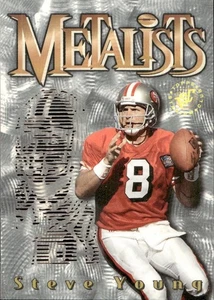 Steve Young - 1995 Topps Stadium Club Football - Metalists #M8 - Bild 1 von 2