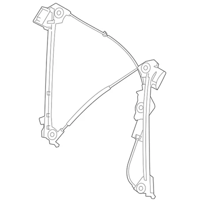 Regulador de ventana de puerta derecha GENUINO Porsche 98754207604 911 997 Boxster Cayman  Foto 1 de 2