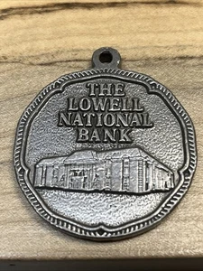 1978 Lowell National Bank Lowell, Ind. Schlüsselanhänger *B925 - Bild 1 von 2