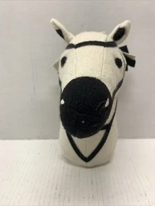Target Pillowfort Stuffed Zebra Head 3D Plush Kids Safari Nursery Wall Decor - Picture 1 of 8
