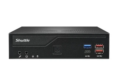 Shuttle Slim PC DH770, S1700, DDR5, 2x HDMI, 2x DP , 2x 2.5G LAN, 2x COM, 8x USB - Image 1 of 4