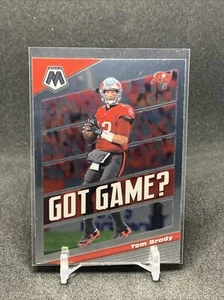 💎🐐2020 TOM BRADY MOSAIC GOT GAME? SP INSERT GOAT TB BUCCANEERS GRADABLE💎 - Bild 1 von 1