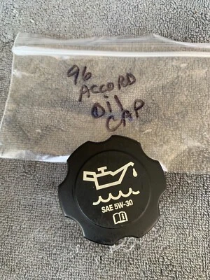96-01 HONDA ACURA ACUERDO CIVIC CR-V ODYSSEY PRELUDE INTEGRA TAPA DE LLENADO DE ACEITE OEM Foto 1 de 4