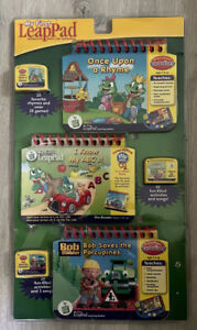 My First Leap Pad 3- In- 1 Interactive Learning Books and Cartridges. New/Sealed