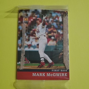 MARK McGWIRE LIMITED ISSUE SEALED 50 Years Topps Post Cereal 2001 Baseball Card 