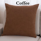 Corduroy Cushion Cover Solid Pillow Case Sofa Office Home Decor 43*43cm