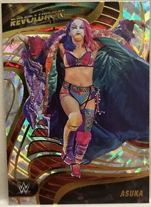 Asuka 2023 Panini Revolution WWE Fractal Parallel #67 RAW - Picture 1 of 2