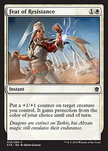 *MRM* FR/VF 4x Haut fait de r�sistance (Feat of Resistance) MTG Khans - Picture 1 of 1