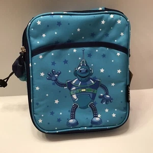Brotdose JOYHILL Roboter Thermo Snack Pack Tasche für Mädchen Jungen Trage Neu Blau - Bild 1 von 8