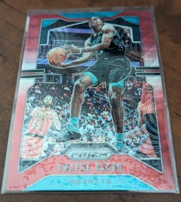 2019-20 Prizm RUBY WAVE Prizms #59 Dwayne Bacon Charlotte Hornets R6220J - Image 1 of 2