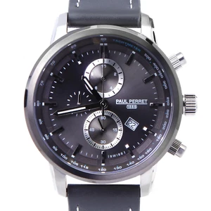 PAUL PERRET Sorel Men's Swiss Chronograph Watch NEW-BREITLING. look for less - Picture 1 of 4