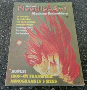 McCall's Needle-Art Machine Embroidery Vol IV 1977 - Picture 1 of 2